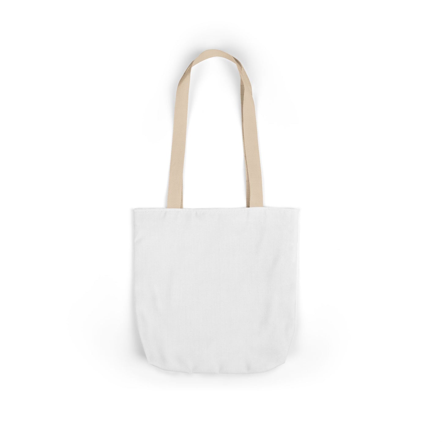 Canvas Tote — "She Designs Her Life" Leopard Bow Tote Bag