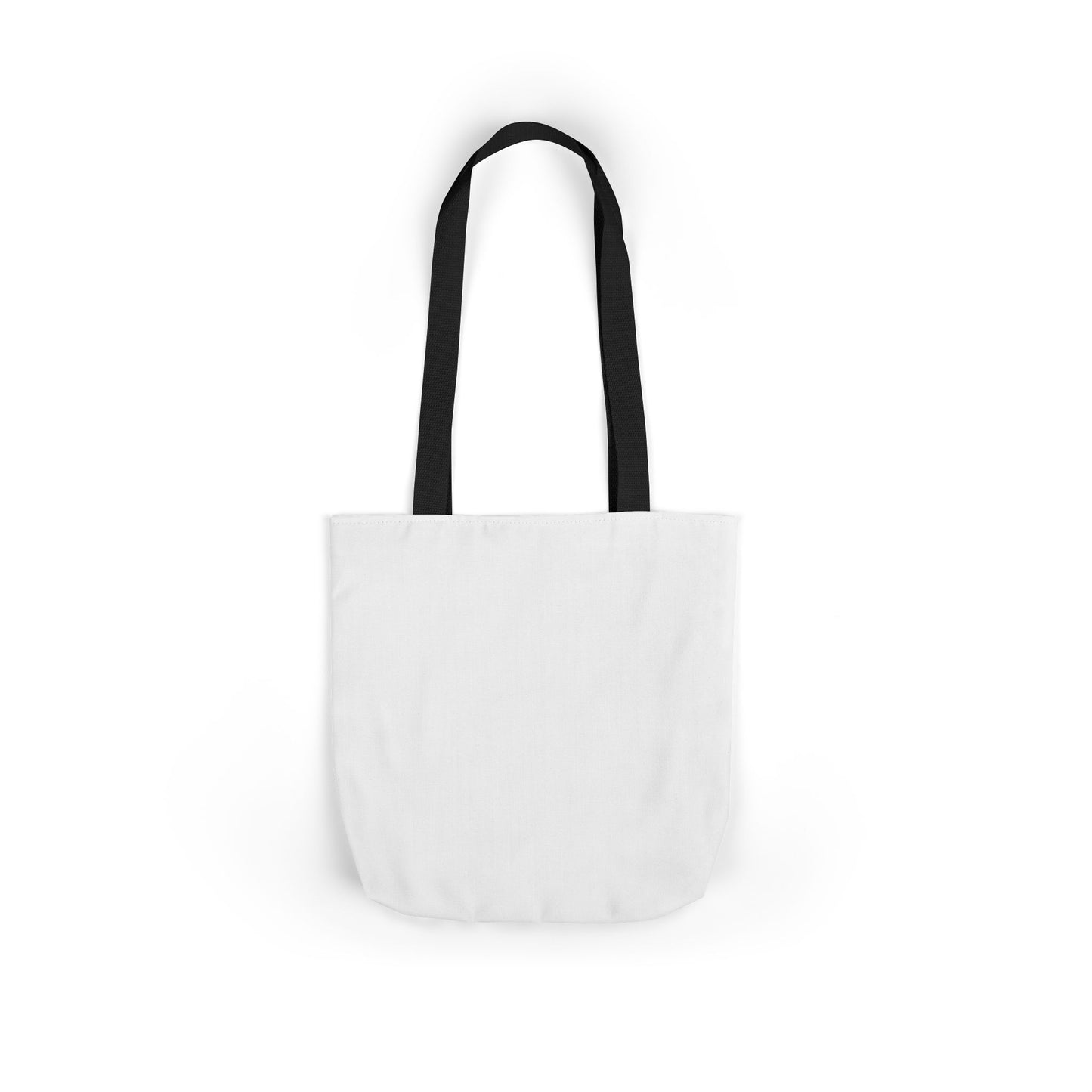 Canvas Tote — "She Designs Her Life" Leopard Bow Tote Bag
